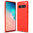 Flexi Slim Carbon Fibre Case for Samsung Galaxy S10 - Brushed Red